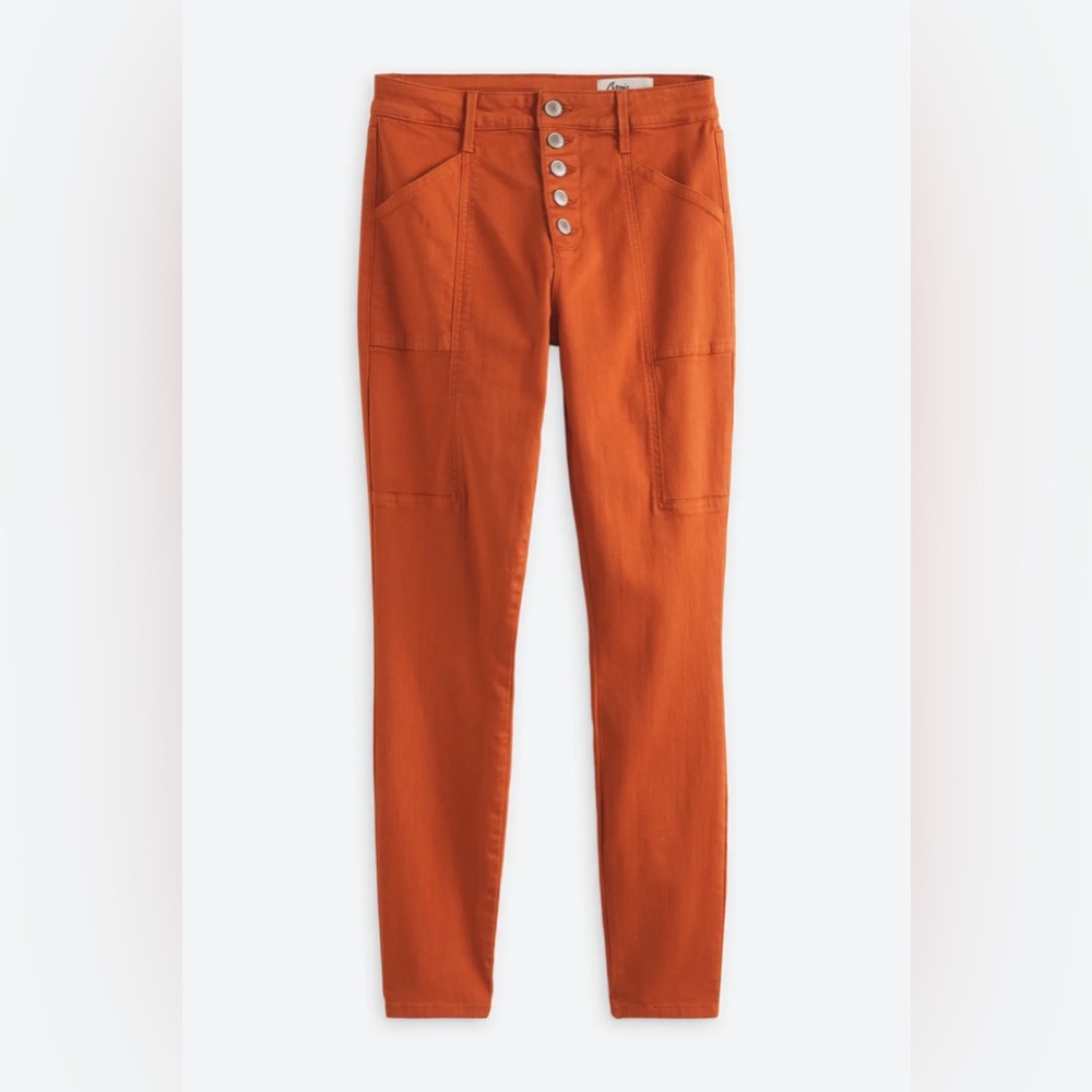 Cosmic Blue Love Hailey Eco Button Front Cargo Pant